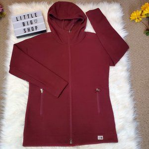 Women's The North Face Burgundy Jacket Sweater Med